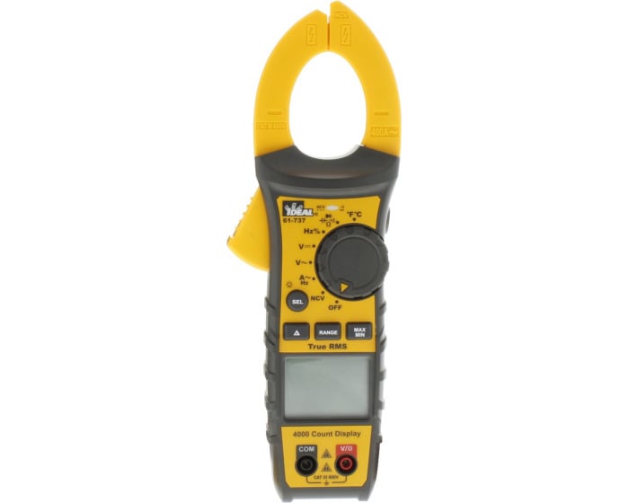 400A AC TRMS Clamp Meter, w/NCVT & Temp