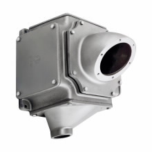 Eaton Crouse-Hinds series AJX back box and angle adapter assembly, 400A, Cast aluminum, 3 blank plates and 1 hub plate, 3"