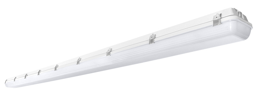 Seal Linear Washdown 8Ft 100W, 4000k, LED, 120-277V, Dimmable Ind, White