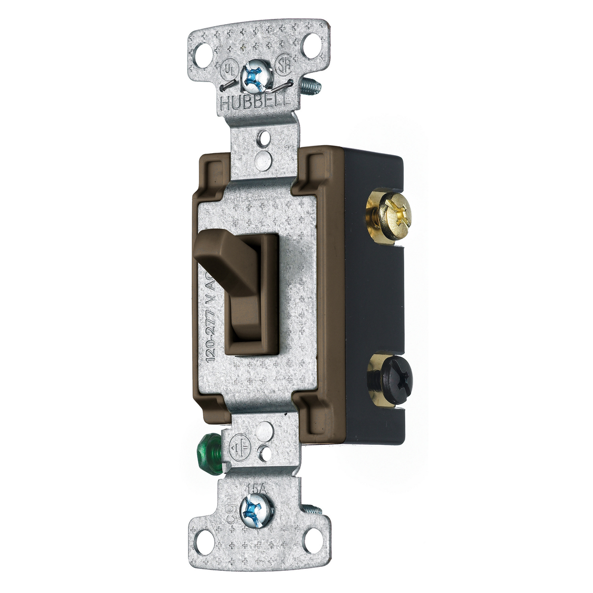 TradeSelect, Switches and Lighting Controls, Residential Grade, Toggle Switches, Fou rWay, 15A 120V AC, Brown