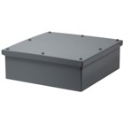 Fabricated non-metallic PVC junction box, 18 inch x 18 inch x 12 inch