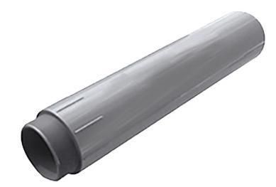 SMR40TA 4" PVC SLIP METER RISER W/ 4" TA SCEPTER/KRALOY