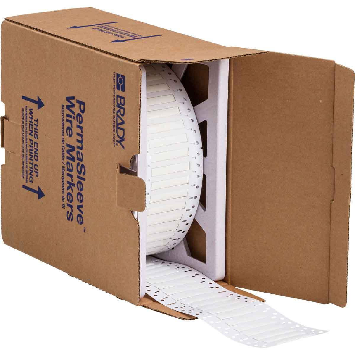 B-7641 Heat Shrink Sleeve 0.335 in H x 2 in W 2 Sided 1000/RL Rows 1 WT
