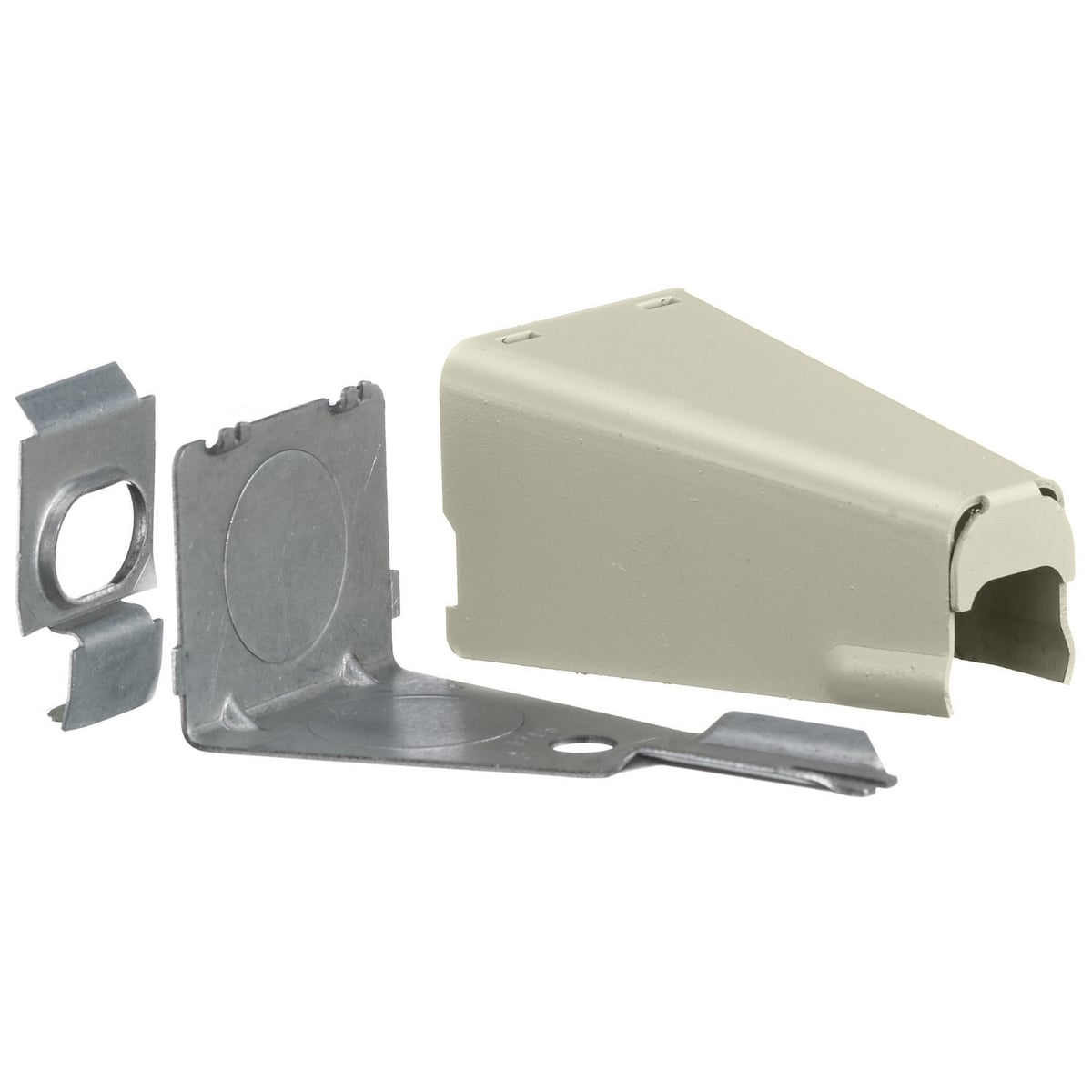 Metal Raceway, Combination Connector, HBL500/700/750 Series, Ivory