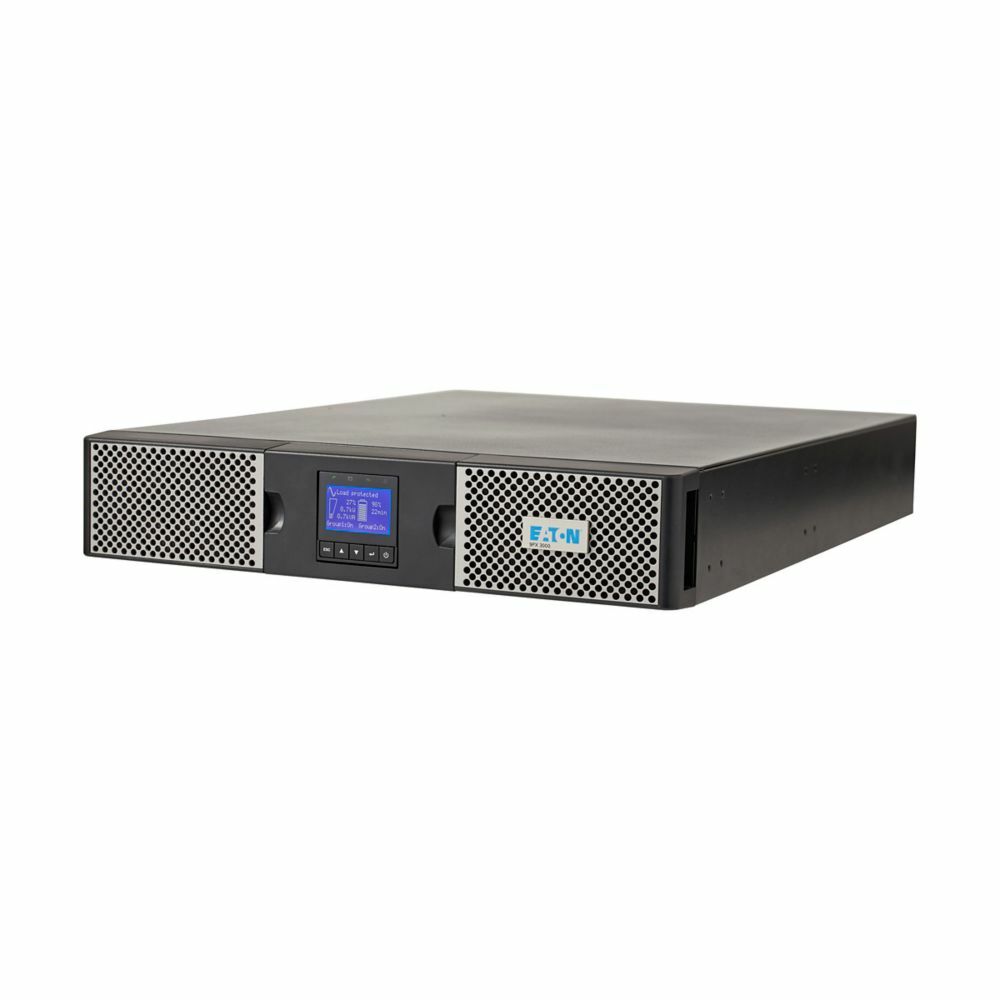 Eaton 9PX UPS, 2U, 1000 VA, 900 W, 5-15P input, Outputs (8) 5-15R, 120V, Black/silver