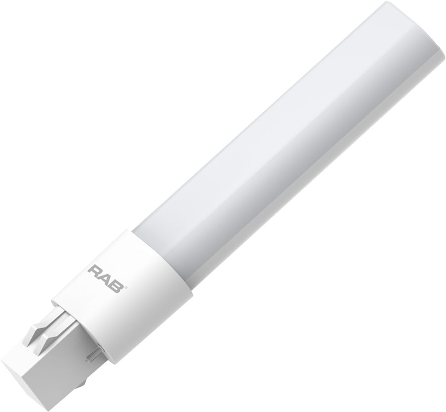 LED Pls Plastic Type A+B 5.5W,Hori, 4000k, 550Lm Gx23