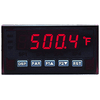 PAX® Temperature Meter, Red Display, AC Powered