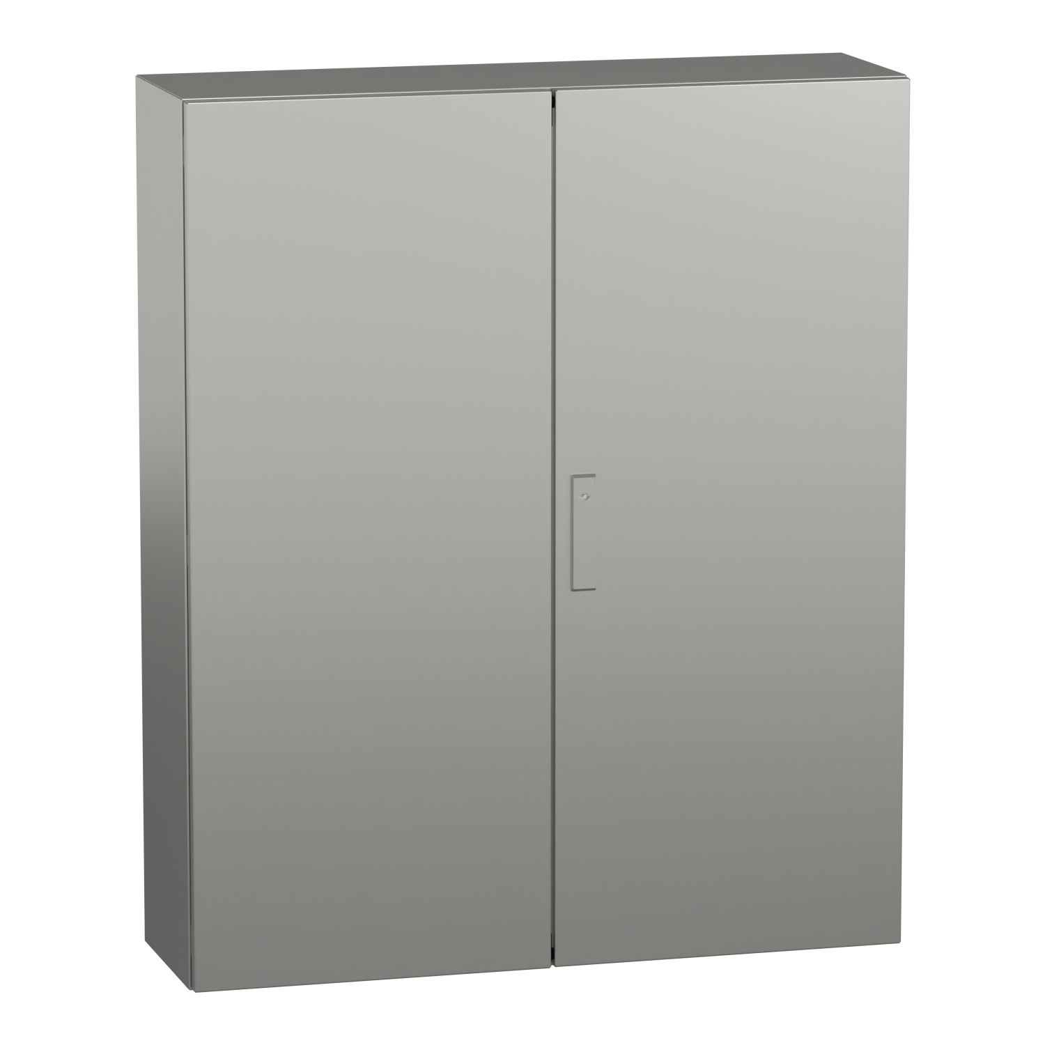 Wall mounted enclosure, PanelSeT S3X, stainless steel 304L,double plain door, 1200x1000x300mm, IP55