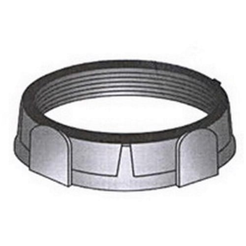 OZ-Gedney Type IBC Insulated Bushing, Size: 2 IN, Malleable Iron Body, Thermoplastic Insulator, Finish: Zinc Plated, Connection: Threaded NPS, 150 DEG C, 2-13/16 IN Outside Diameter, 15/16 IN Width, Third Party Certification: UL File Number E-1185