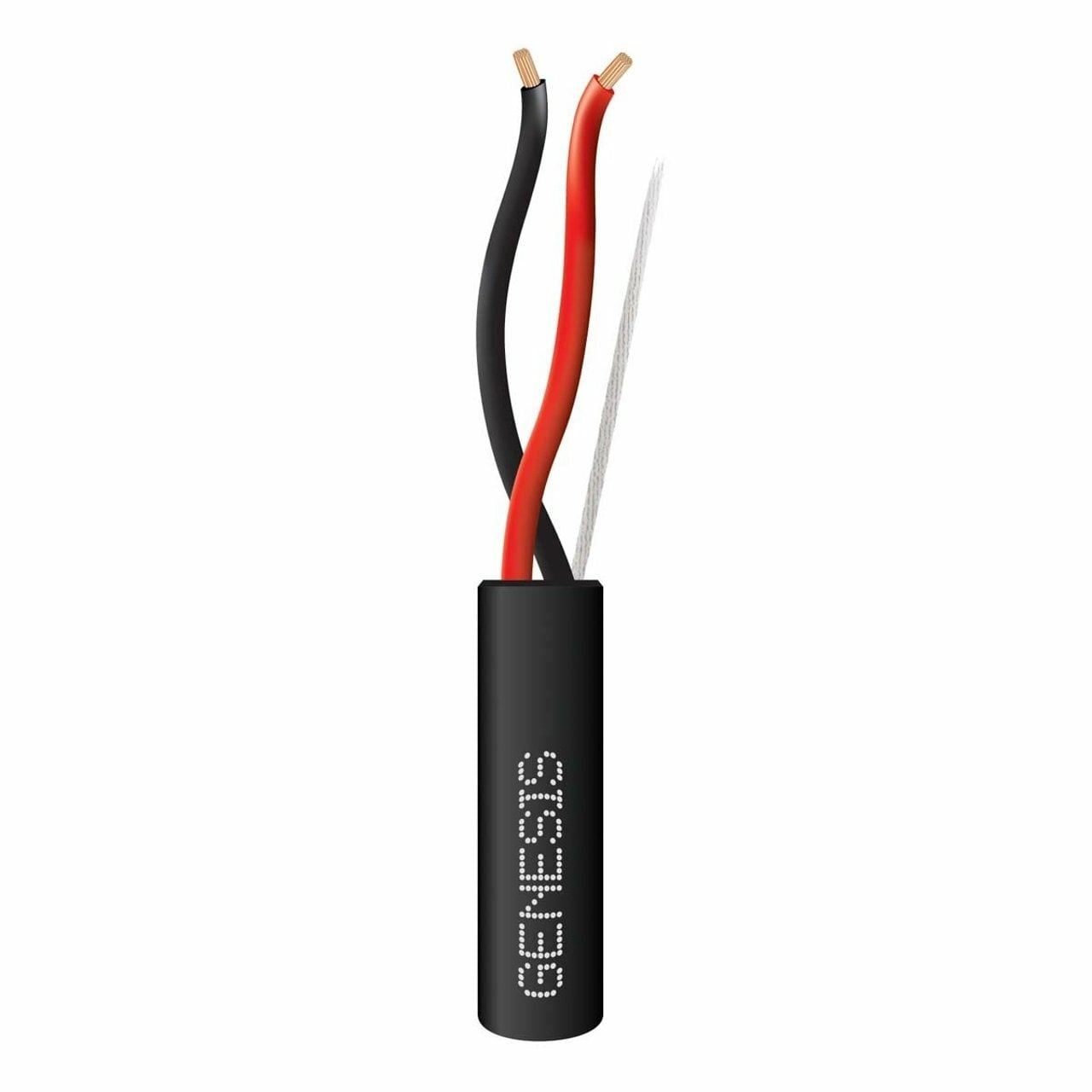 16/2 STRANDED CABLE - 500 FT PULL BOX - BLACK