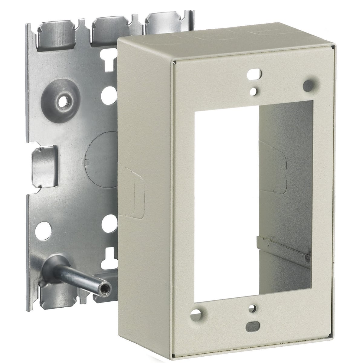 Metal Raceway Extension Box, 1-Gang, Standard Depth, HBL500/700/750 Series