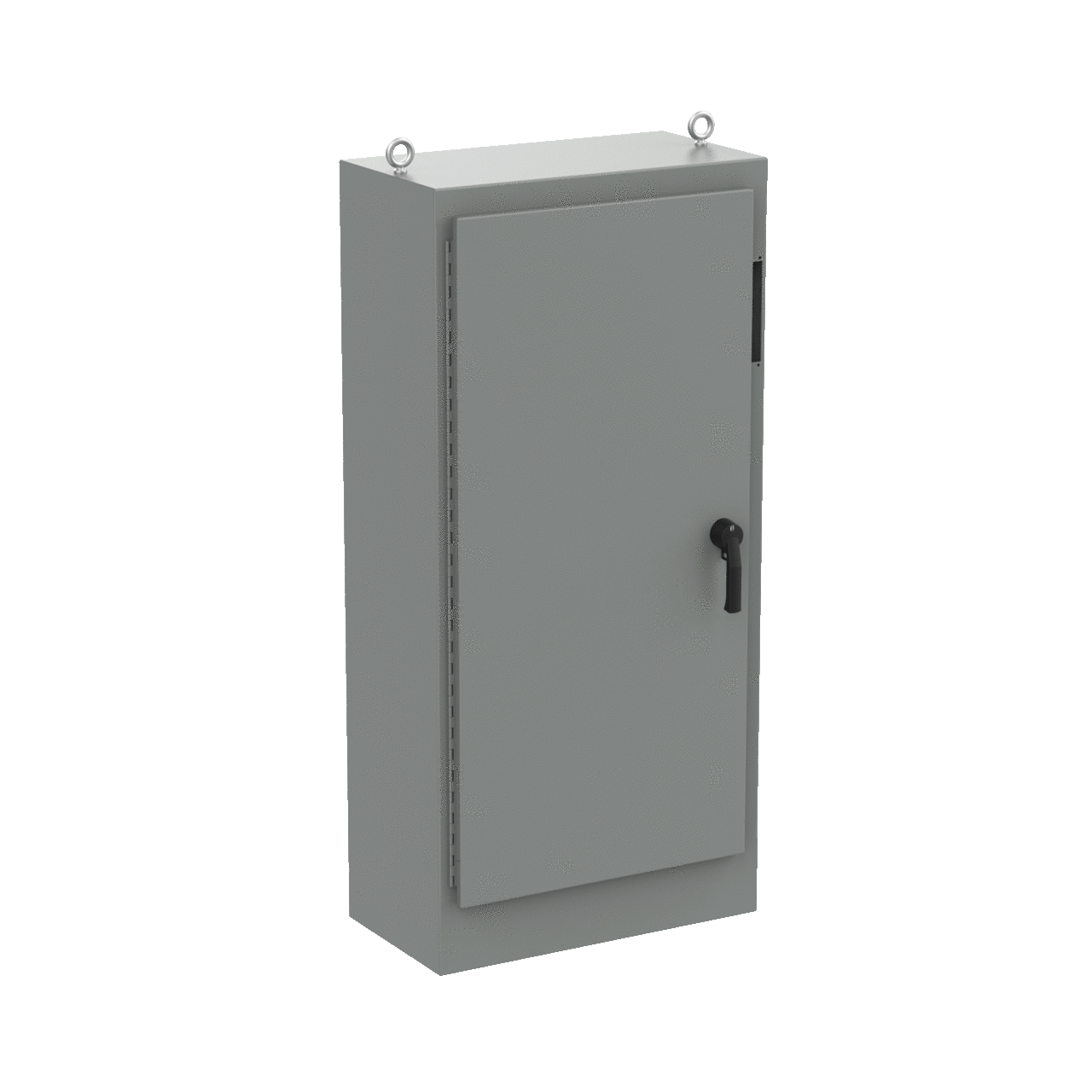 Free-Stand Disconnect with QR Hinge Type 4, 72.12x33.50x18.12, Gray, Steel