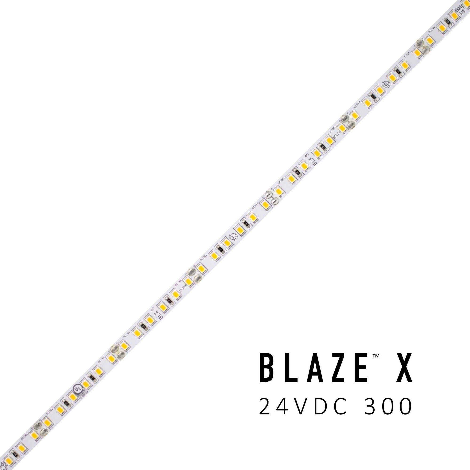 BLAZE X 300 LED Tape Light, 24V, 2400K, 100 ft. Spool