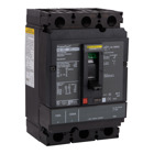 Circuit breaker, PowerPacT H, 125A, 3 pole, 600VAC, 18kA, lugs, thermal magnetic, 80%, interchangeable trip unit
