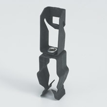 Eaton B-Line series conduit support fasteners, Hangers, 1" Height, 1" Length, 1" Width, 0.057lbs, Conduit size: 0.75" EMT, 0.5" IMC, Rigid, Push-type fastener, 25 lbs load capacity