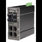 106FX2 Unmanaged Industrial Ethernet Switch, ST 2km
