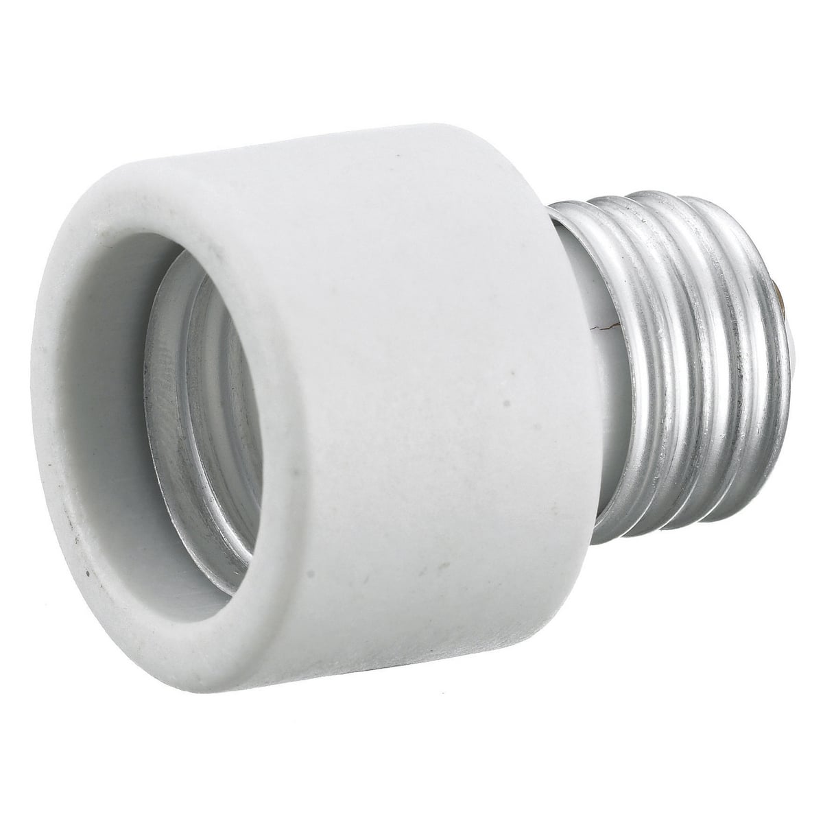 Lamp Holders and Sockets, Socket Extension, Medium to Medium, Porcelain