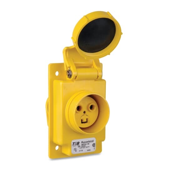 DuraGard 20 Amp, Watertight, Female Receptacle- 125V
