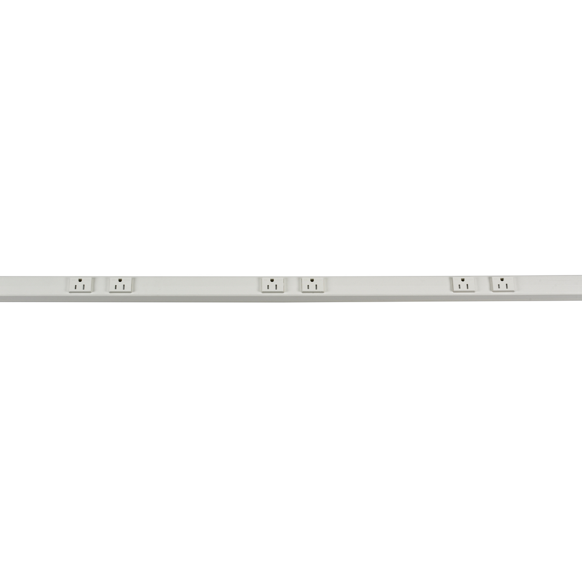 Non-Metallic Raceway, Non-Metallic PlugTrak Series, PLUGTRAK, 5', 15A 125V, 1-Circuit, Tamper Resistant