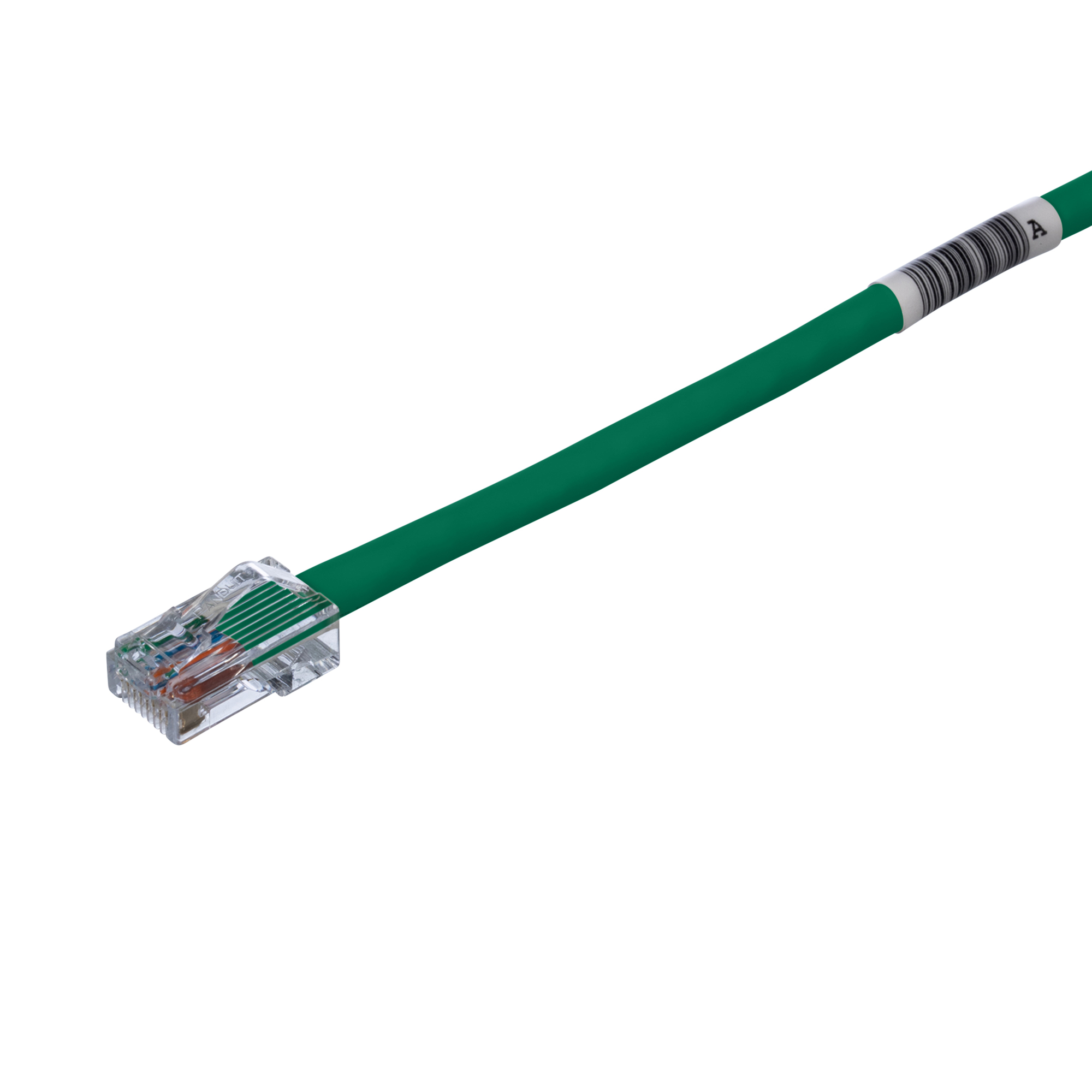 Copper Patch Cord, Cat 5e, Green UTP Cab