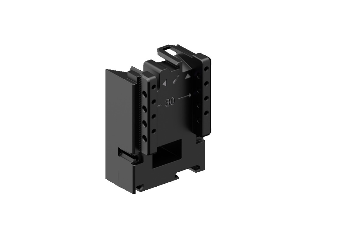 RX expansion block for component adaptor/support, W: 45 mm