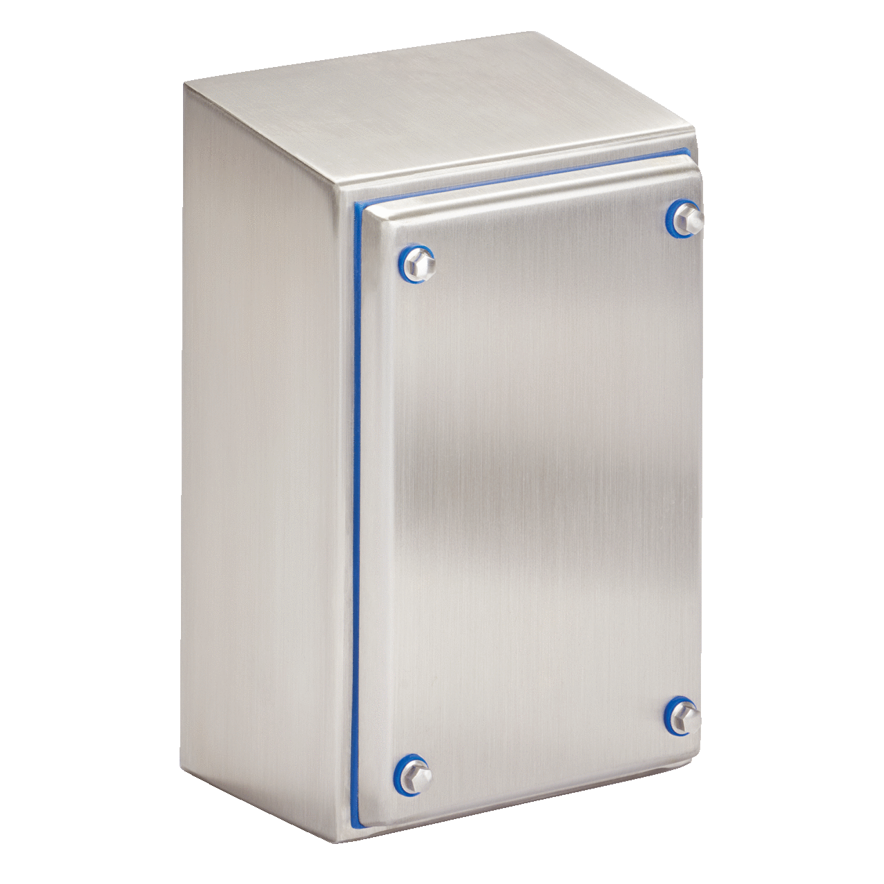 HyShed Screw Cover Enclosures Type 4X, 7.13x4.13x4.00, Stainless Steel 304