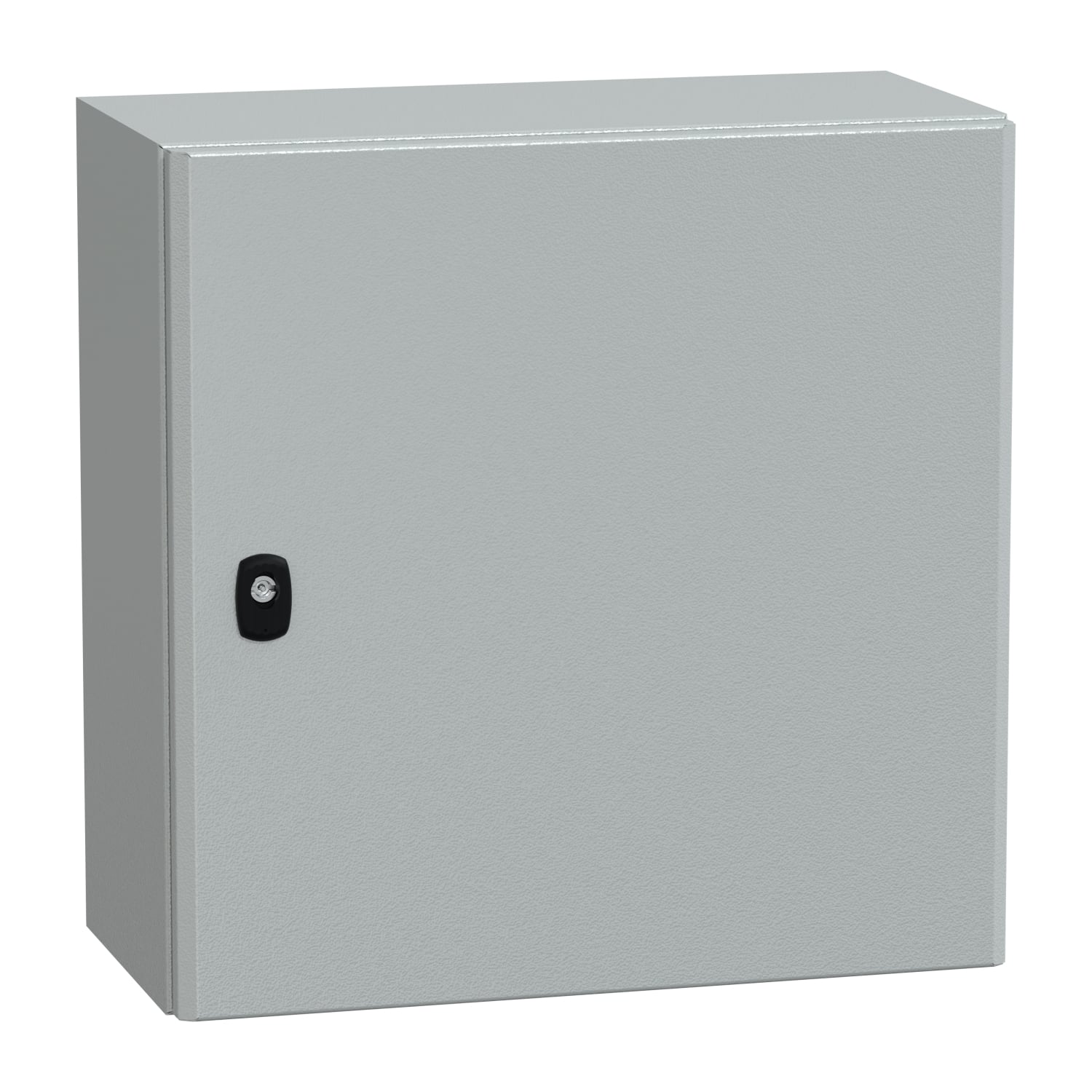 Wall mounted steel enclosure, PanelSeT S3D, plain door, without mounting plate, 500x500x250mm, IP66, IK10
