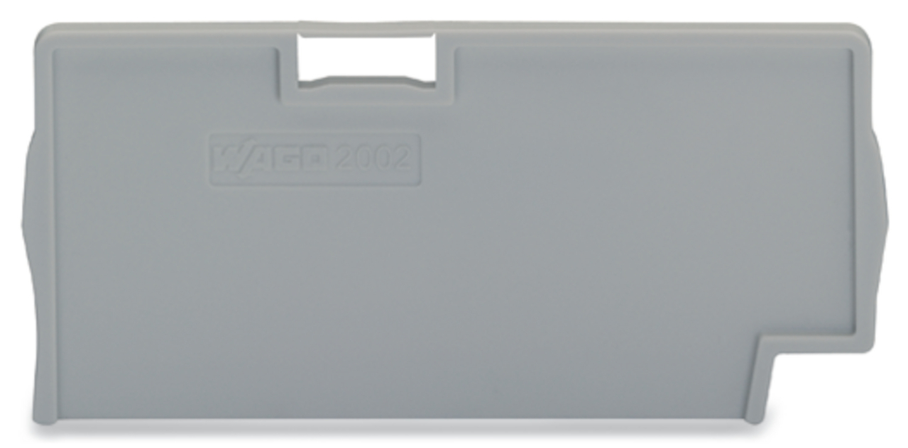 Seperator plate; 2 mm thick; oversized; gray