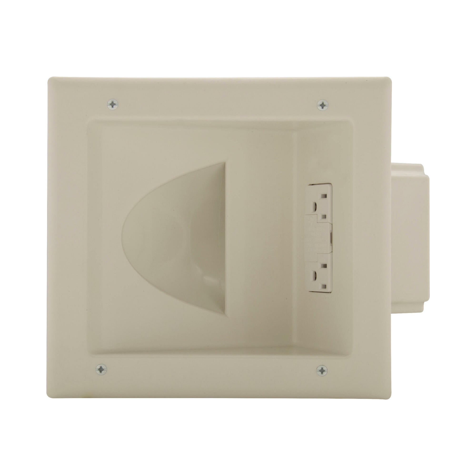 Multimedia Recess Plate w/ Dup Surge_W 4726101
