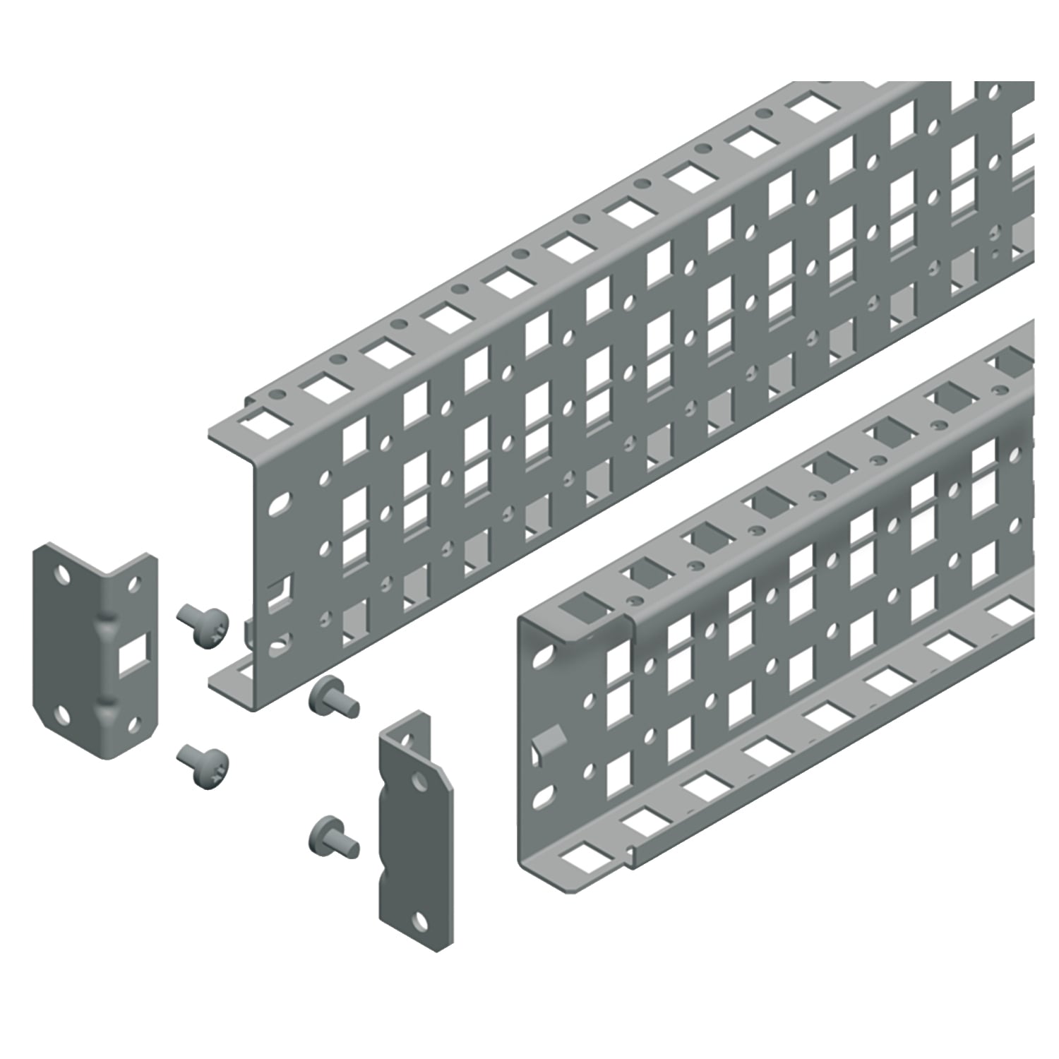 Universal cross rails, PanelSeT SFN, Spacial SF, Spacial SM,  H90 W700mm, 3 rows, set of 2