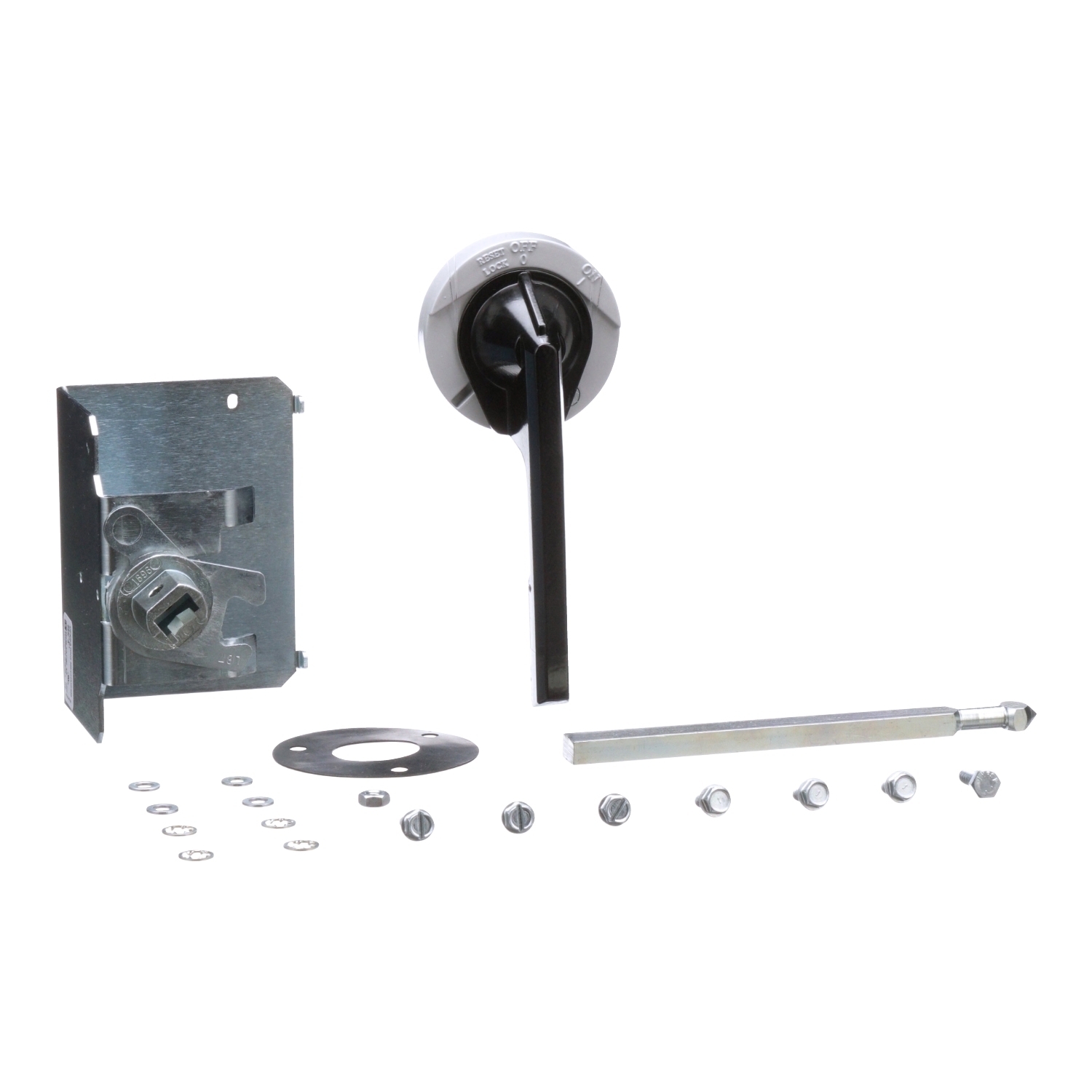 Circuit breaker accessory, PowerPacT B, handle kit, rotary, 6 inch, 125A, operating mechanism, short shaft