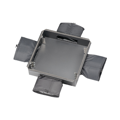 Zone Cabling Raised Floor Enclosure, 4IN 