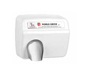 DXA54-974AU Automatic Hand Dryer, Steel, White
