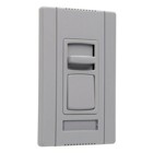 Slide Dimmer, Single Pole3-WayPreset4 Wire 24VDC, Gray. Requires PWP120277 Power Pack.