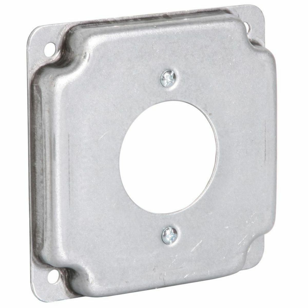 4 In. Square Exposed Work Covers - Raised 1/2 In., 30A Locking 1.719In.Dia.