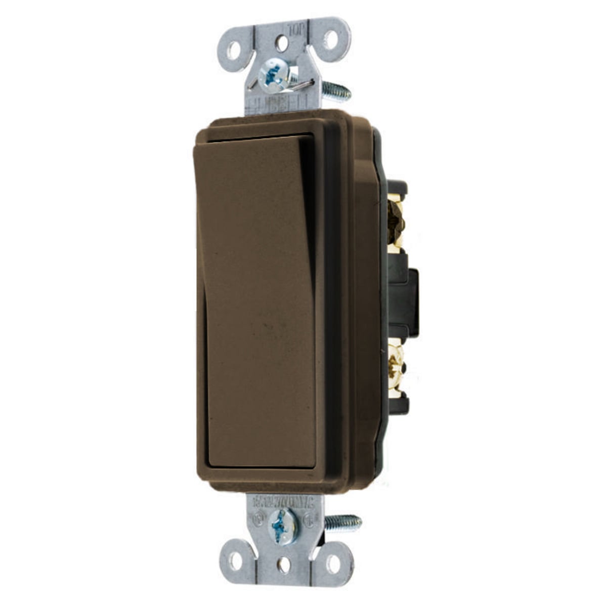 DS320 3-Way Heavy Duty Specification Grade Standard Sized Decorator Switch, 120 to 277 VAC, 20 A, 5540 W Power Rating, 2 Position Contact