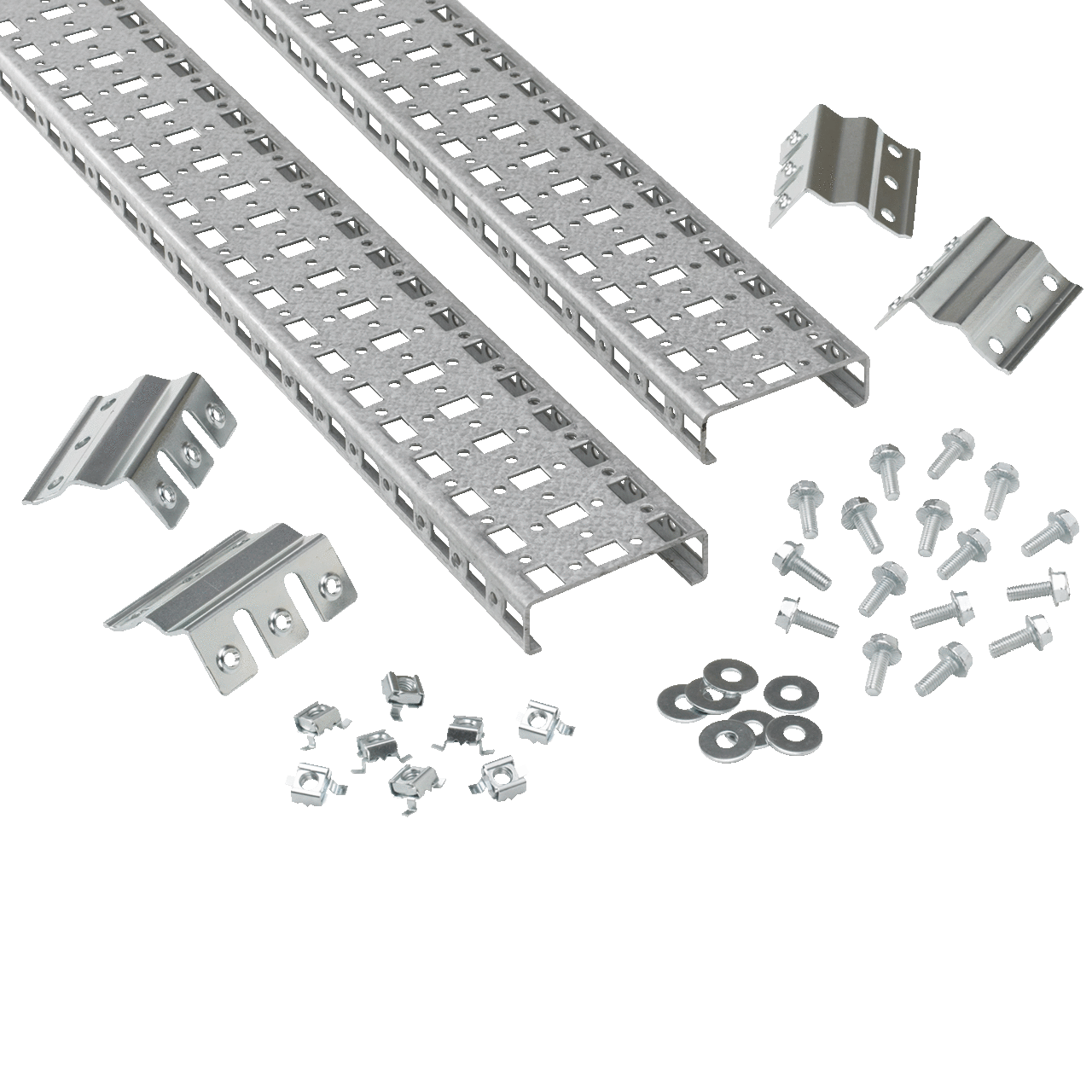Full-Height Vertical Grid Straps, 2000mm, Steel