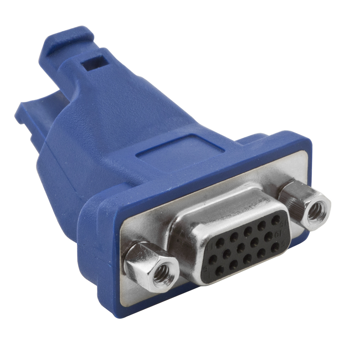 Hubbell Premise Wiring Products, Audio/Video Connector, D-Sub, 15-Pin,Female 8-Pin, 90 Degree, Single Pack
