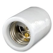 Incandescent Lampholder, Porcelain, Keyless Medium Base, 660W-250V