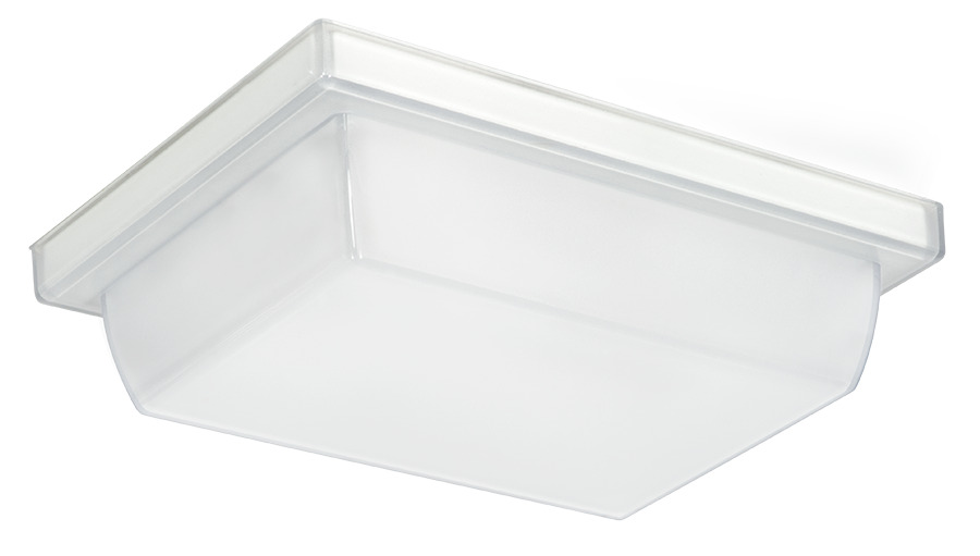 Vandalprood LED, Vandalproof 6W, 5000k, LED Ceiling Mount 6 Inch X 8 Inch