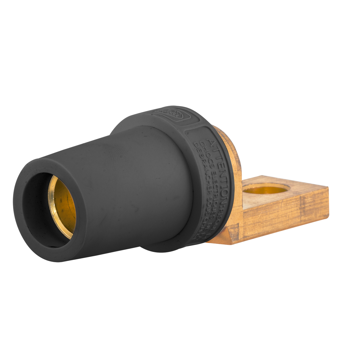 Single Pole Products, 300/400A Series,Female, Offset Stud Type, Black