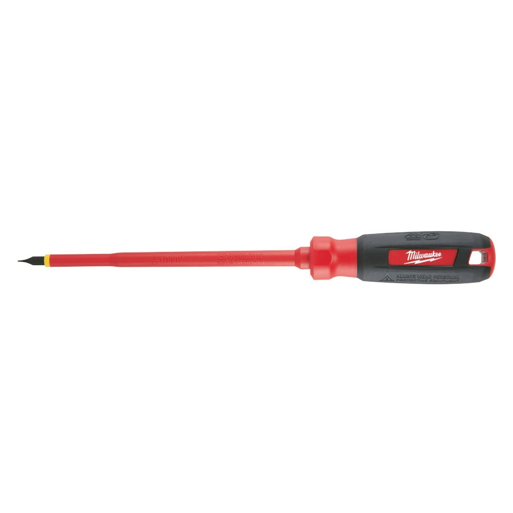 3/16 in. Cabinet - 6 in. 1000 V Insulated Screwdriver