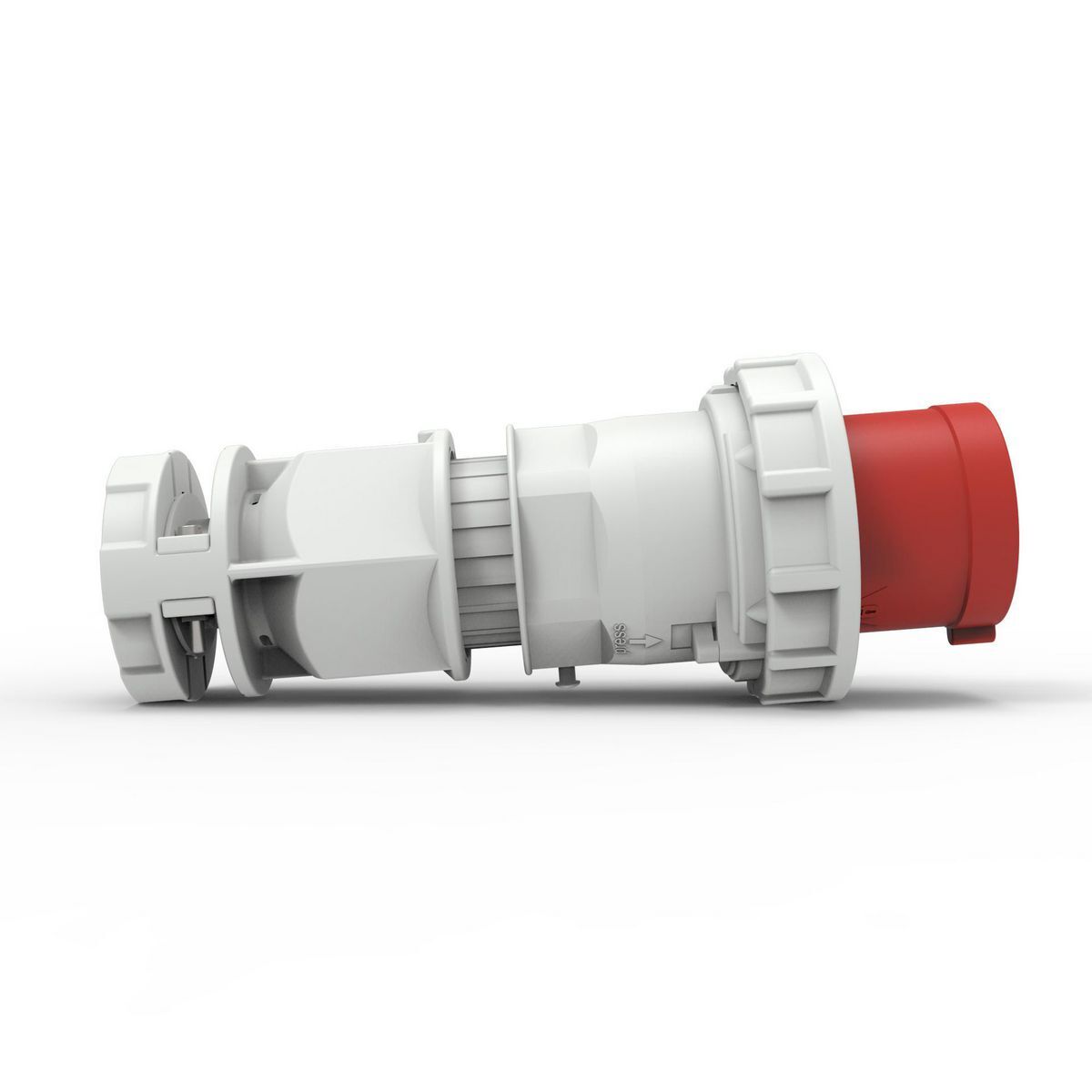 Heavy Duty Products, IEC Pin and Sleeve Devices, Hubbell-PRO, Male, Plug, 100/125 A 220-240 VAC, 2-POLE 3-WIRE, Blue, Watertight