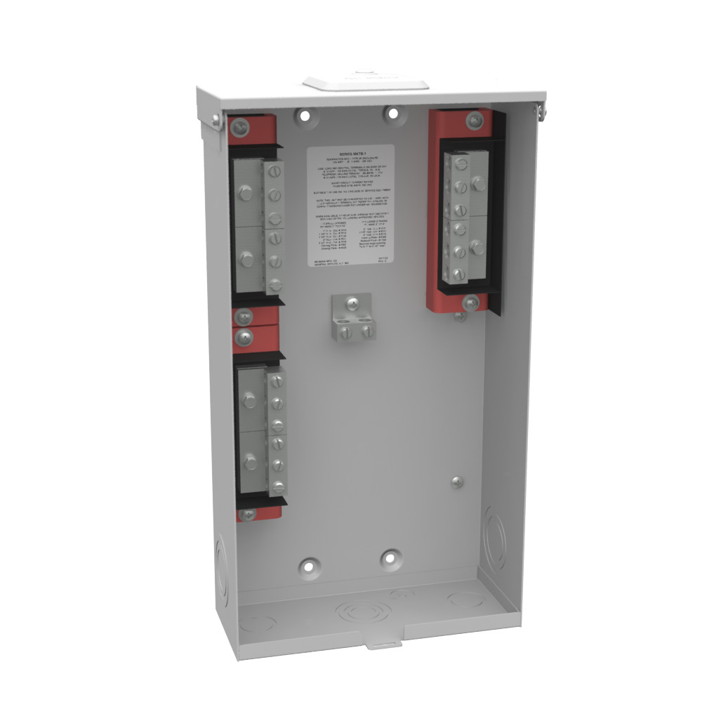 100 AMP 1PH 600 VOLT 10IN-18IN-4IN PNTD STL LIFT OFF FRONT HSP 6 LUGS PER LND 10K SCCR