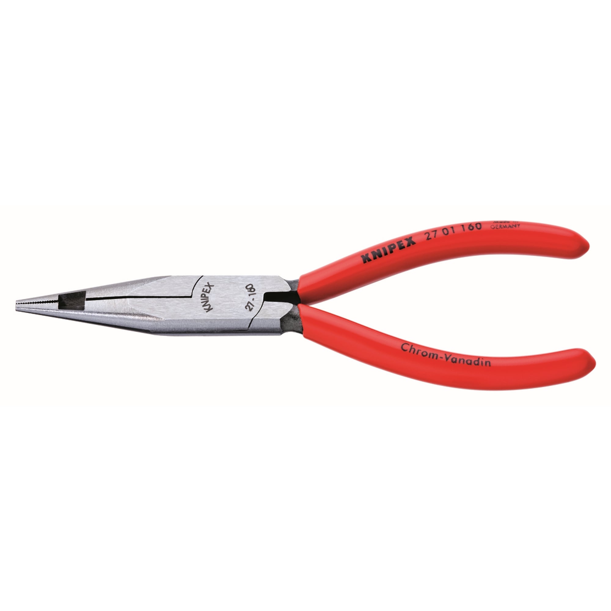Long Nose Center Cutting Pliers-Telephone Style, 6 1/4 in., Plastic Coating