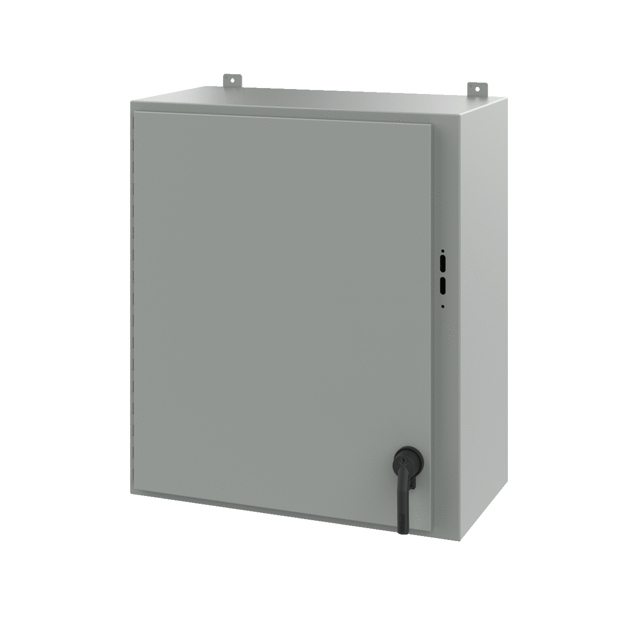 Disconnect Enclosure with Handle Type 12, 36.00x31.38x16.00, Gray, Steel