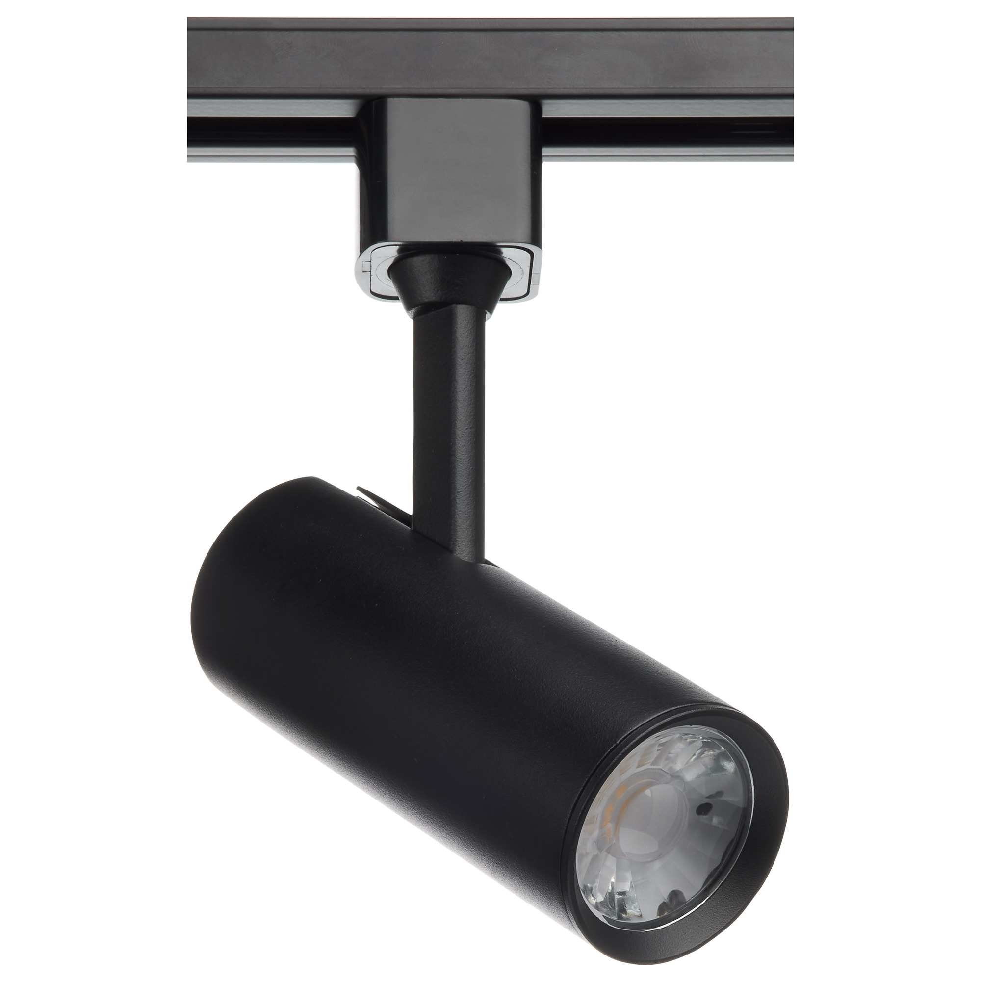 10 Watt LED Commercial Track Head - White Cylinder 36 Degree Beam Angle