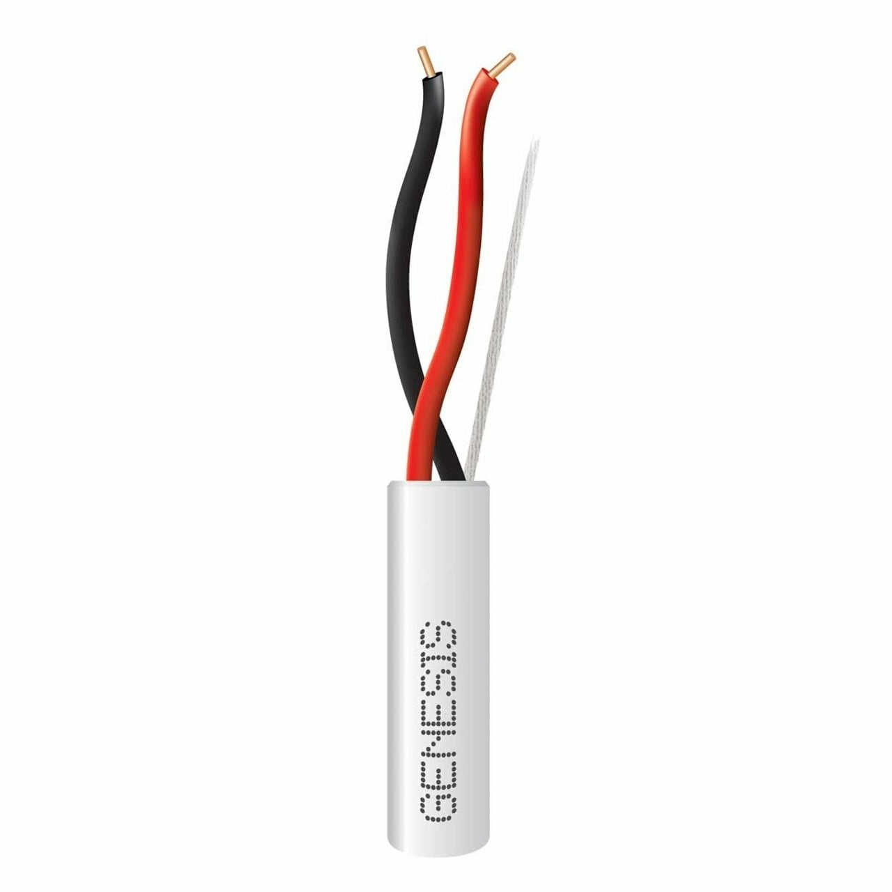 18/2 SOLID CABLE - 1000 FT PULL BOX - WHITE