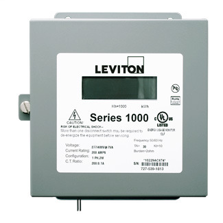 Series 1000, Dual Element Meter, 1P/3W, 120/208/240V, 200:0.1A, Max 200A, METER ONLY.
