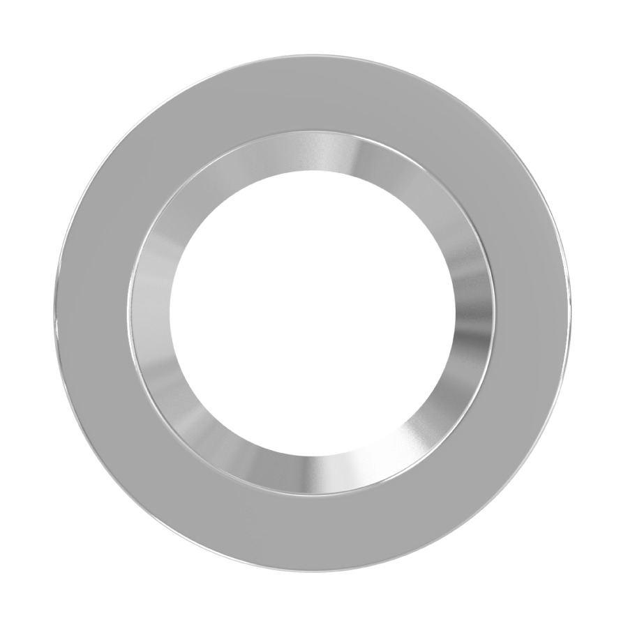 COLOR TRIM FOR CRLEDFA 6" BRUSHED NICKEL SMOOTH